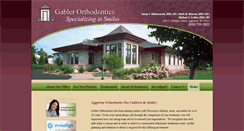 Desktop Screenshot of gablerortho.com